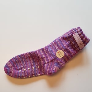 Skridsikre uldsokker størrelse 30-31 – produktbillede