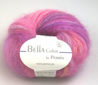 Kit: Kjole m rundt bærestykke i Bella Color by Permin (8)