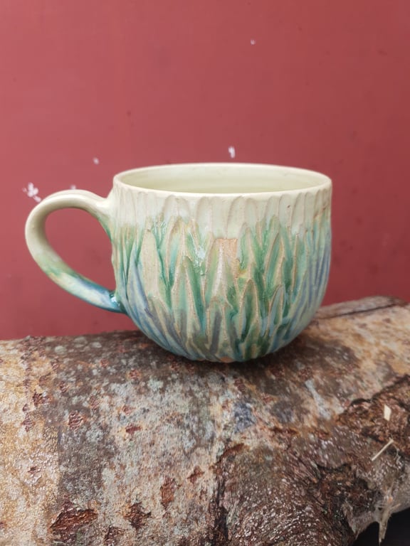 Stor kop med hank (3,5 dl)