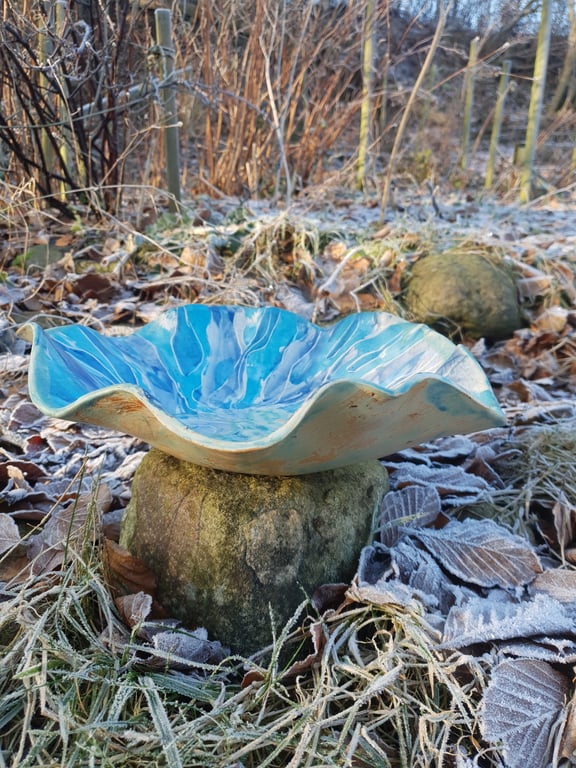 Stor malerisk skål billede 6