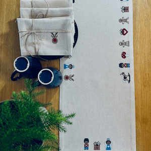 Juleløber Gingerbread 2030-3 Str. 30 x 100 cm. – produktbillede