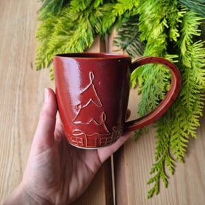 Julekop med juletræ – produktbillede