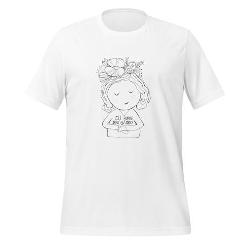 T-shirt: du burde ikke en skid Hvid Small