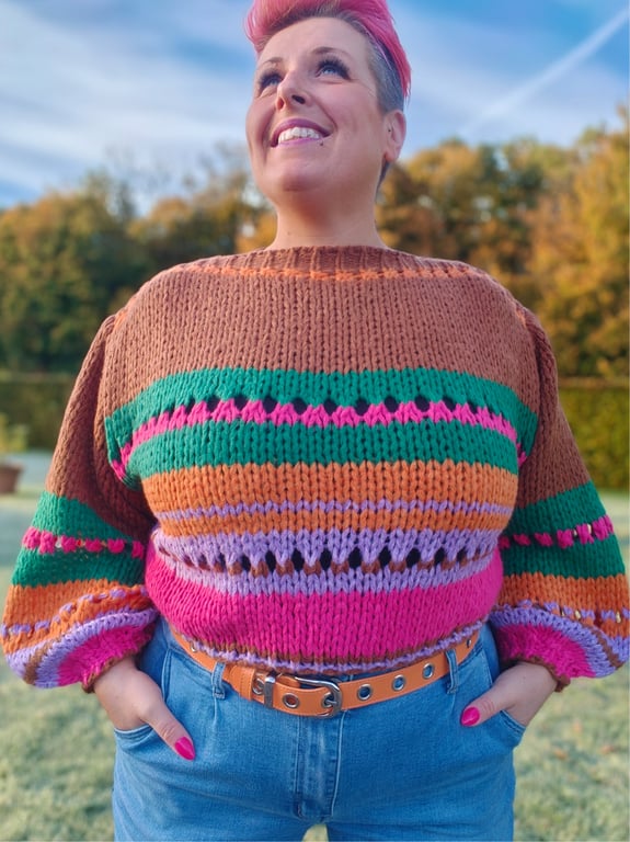 Nickie Strik Brun  billede 2