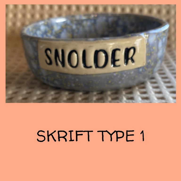 Navnekop med hank (bestilling) billede 11