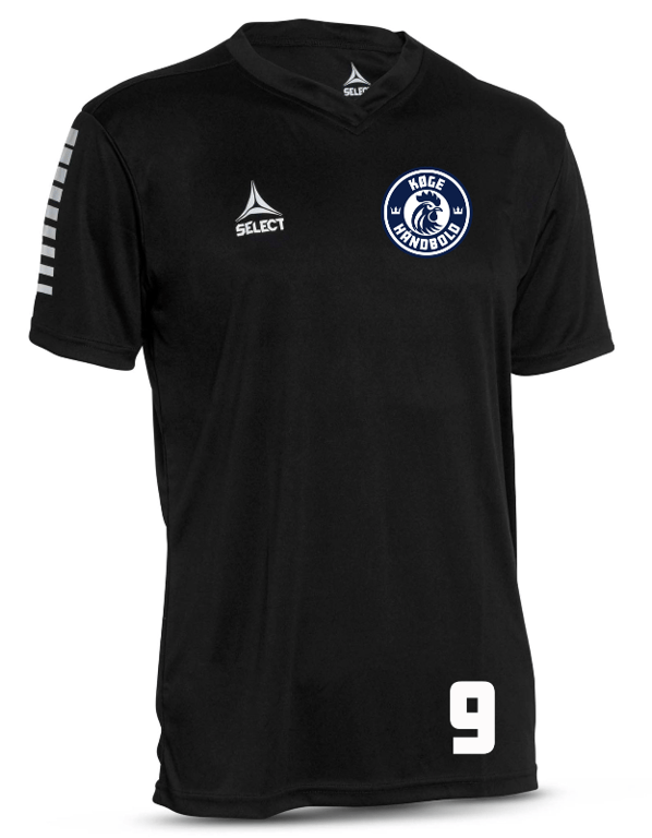 Træningstrøje SORT med klublogo (UNISEX)