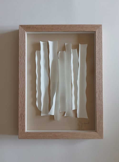 A4, papirværk, Indrammet 