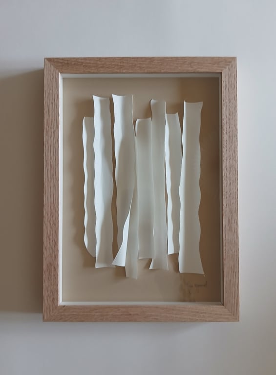 A4, papirværk, Indrammet  (2)