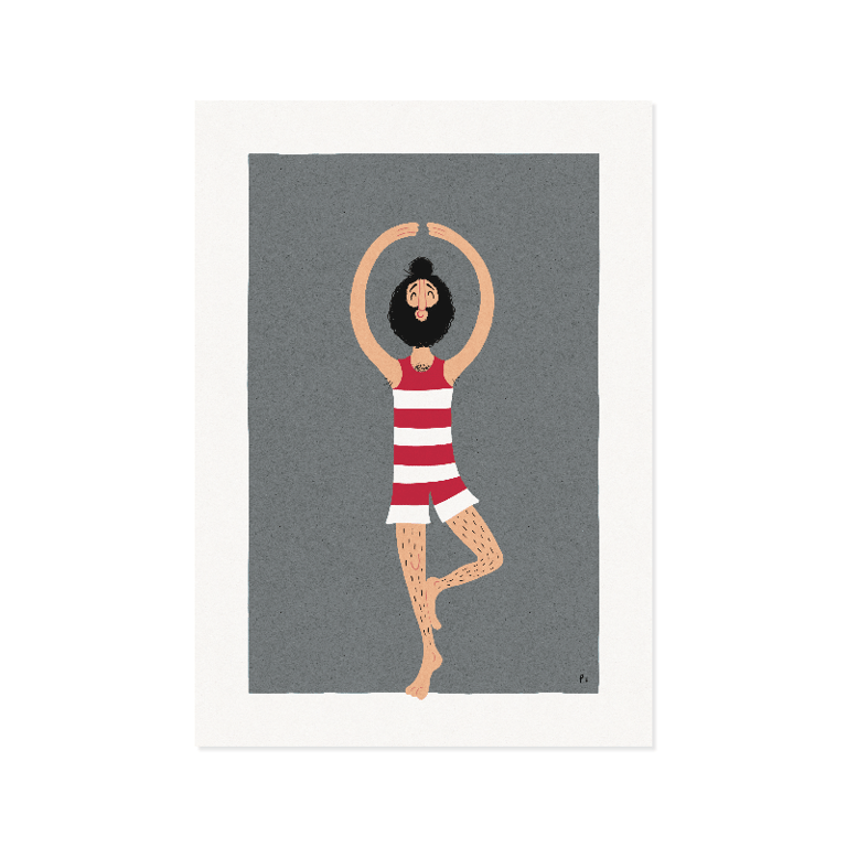 Badutspringer – plakat