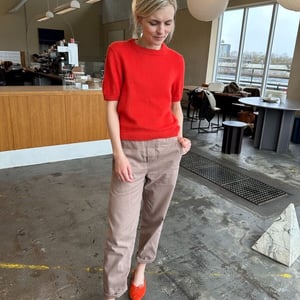 Opskrift: PetiteKnit - POPPY TEE – produktbillede