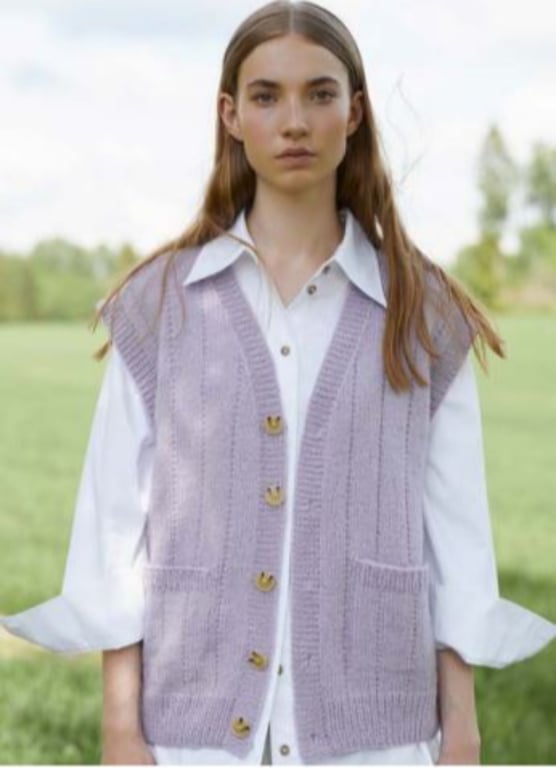 Kit: Mejramvest i Finuld og Alpaca silk  (4)