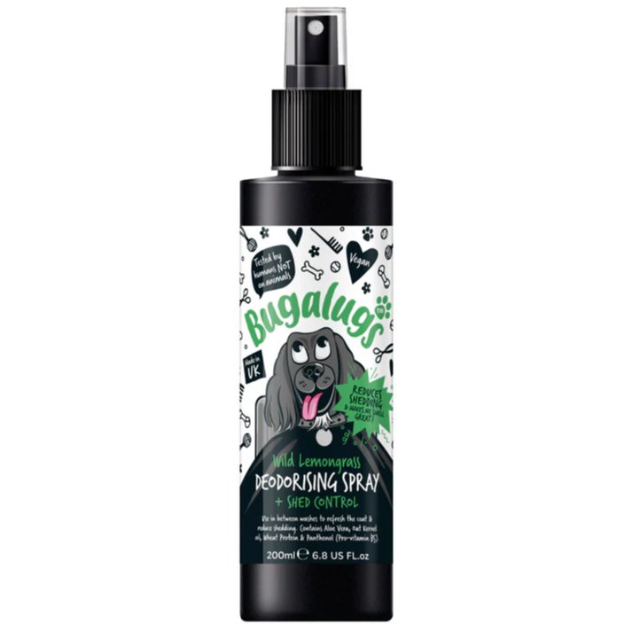 Bugalugs Duftspray med fældningskontrol og duft af Wild Lemongrass (200ml)