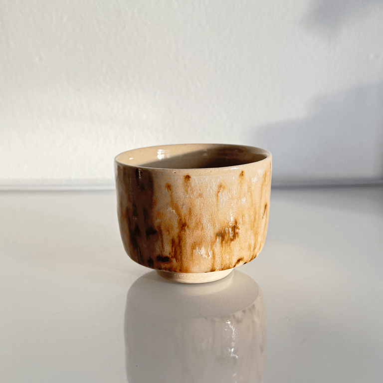 Kop uden hank, mini matcha i beige/brun/rosa billede 3