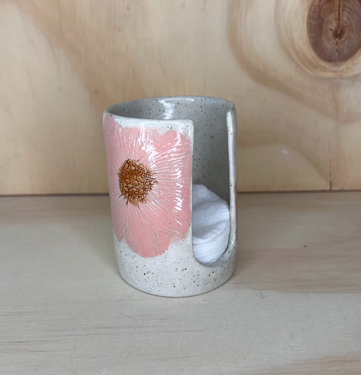 Beholder til vatrondeller lyserød