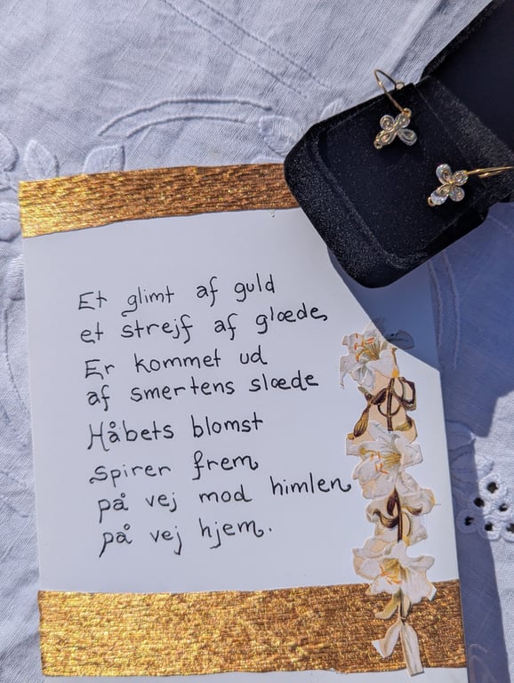 Personlig gave, blomster billede 3