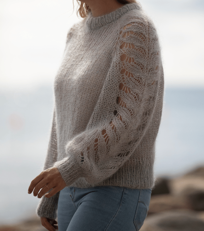 Kanula Sweater Strikkeopskrift (dansk PDF)