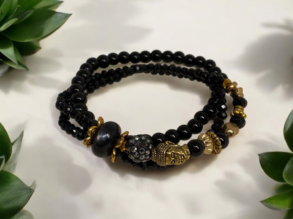 Sort Armbånd