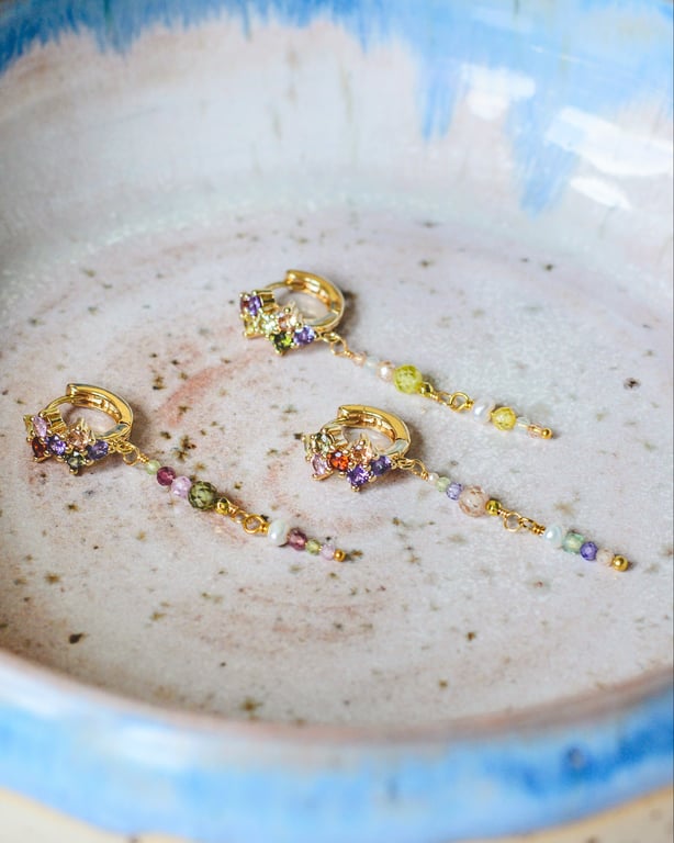 Nora - Lilla/Grøn billede 4