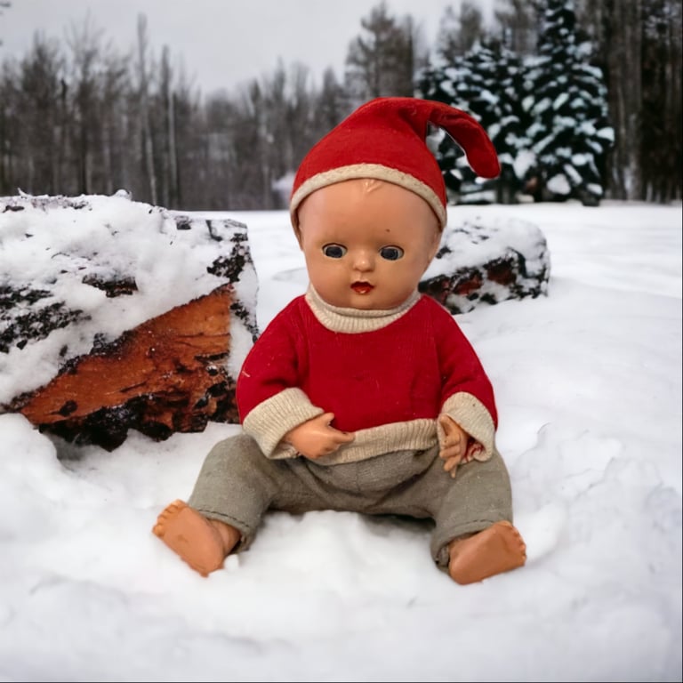 Rosenbud nisse dukke