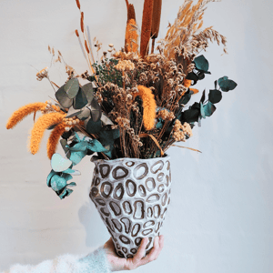VASE MOON CIRCLES – produktbillede