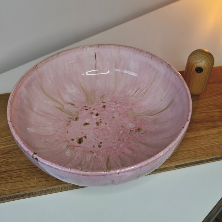 Lyserød skål billede 4