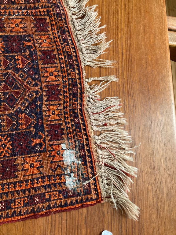 Håndknyttet dørmåtte  (5)