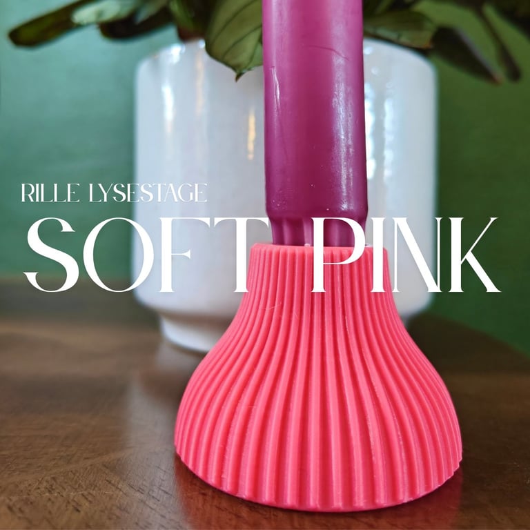 Rille Lysestage 3 stk FOR 149,- billede 9