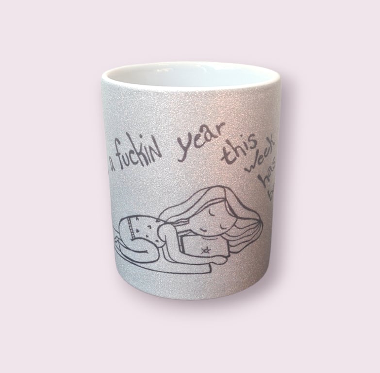 Krus: what a fuckin year Sølv glimmer