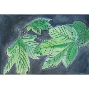 Her mødtes vi © 70x100cm – produktbillede