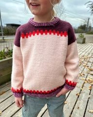 Opskrift: CROSS SWEATER JUNIOR fra PetiteKnit (5)