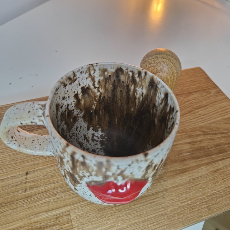 Brunplettet kys kop billede 3