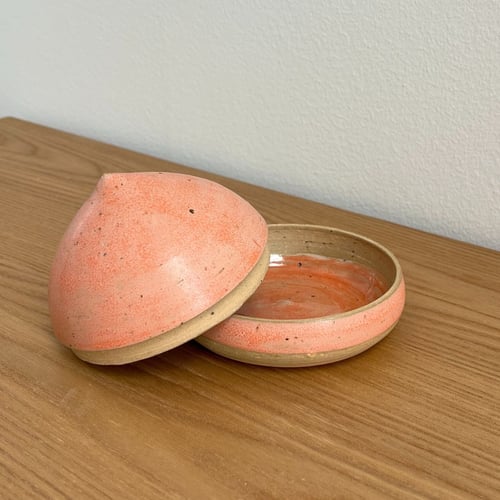 Mat orange krukke (6)