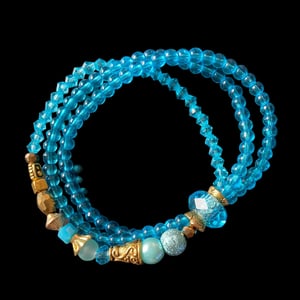 Blåt Armbånd – produktbillede