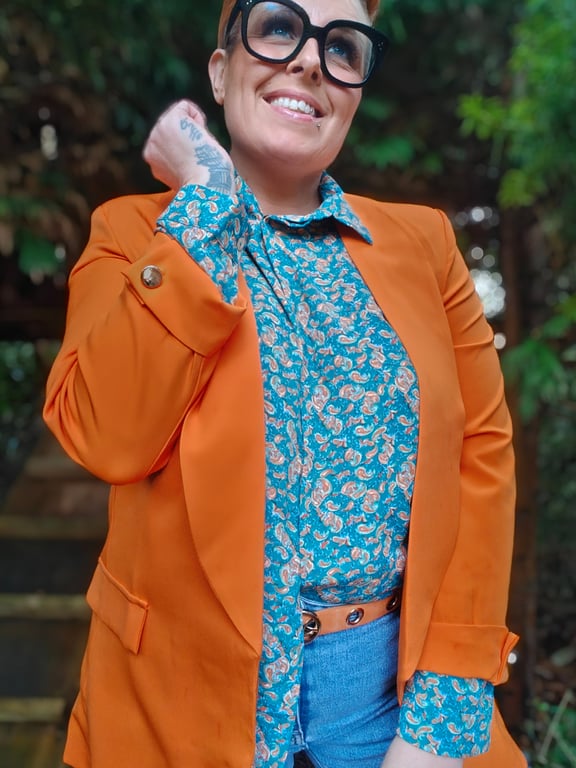 Bennie Blazer Orange 