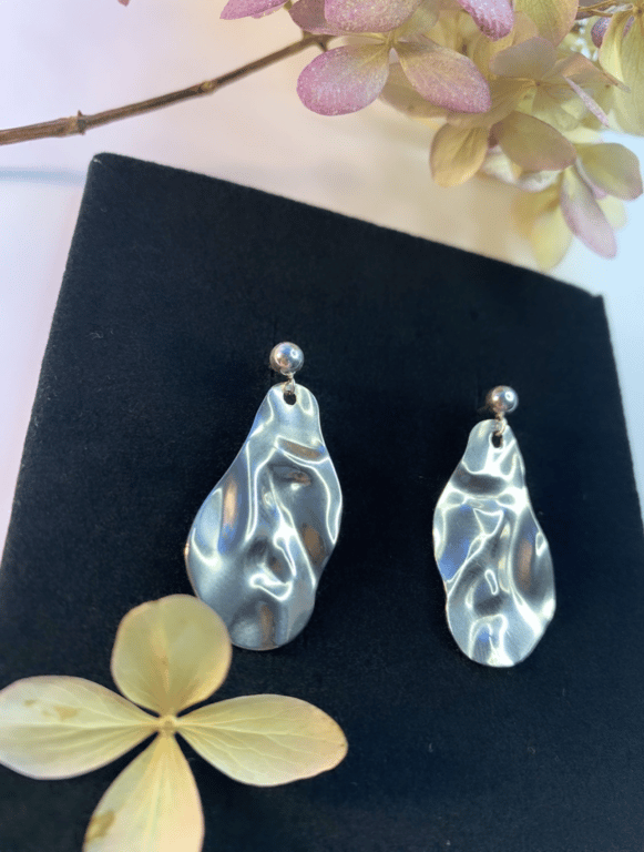 Crumbled sølv billede 2