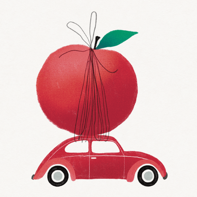 Biler fragter frugt – plakatserie billede 7