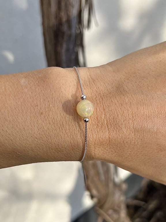 Armbånd med Etiopisk Opal billede 3