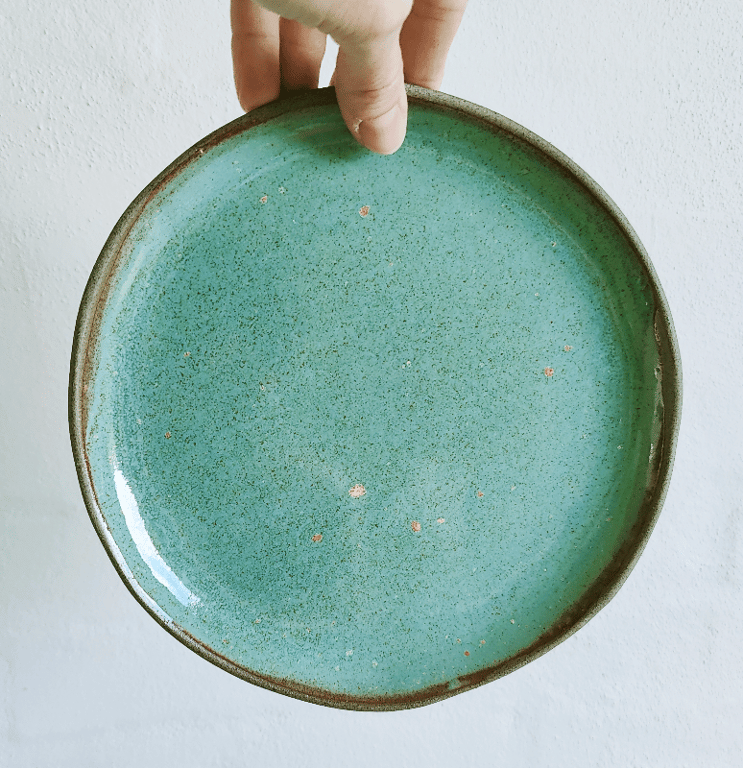 TALLERKEN Ø19 TURKIS