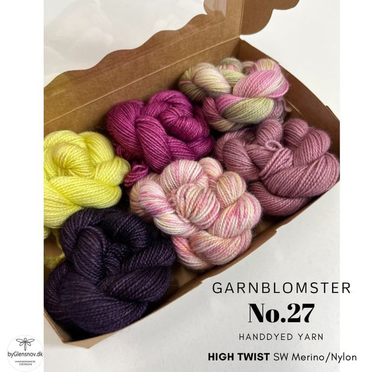 Garnblomster HIGH TWIST no. 27