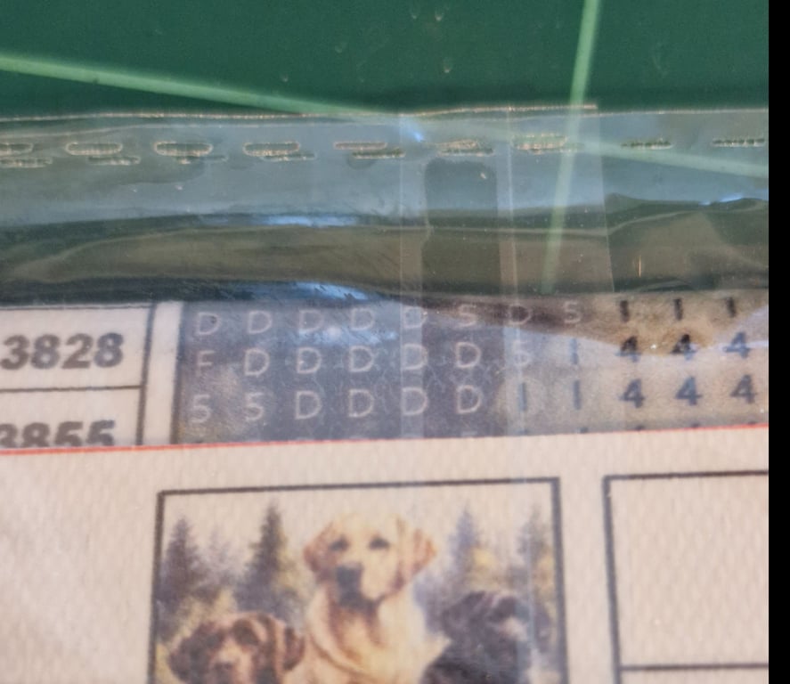 Her er der et rigtig pænt billede med nogle søde hunde er 40×40 