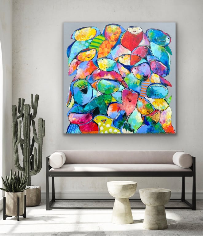 120cm x 120cm billede 3