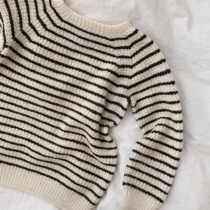Kit: Friday sweater fra PetiteKnit – produktbillede