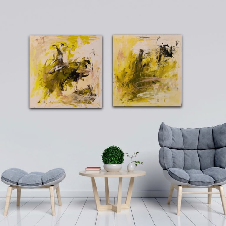 SPRINGTIME - part 1 &amp; 2. (80x80) billede 2