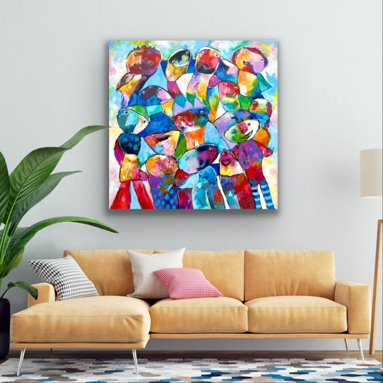 100cm x 100cm billede 4