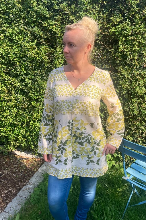 Longshirt med vinranke billede 6