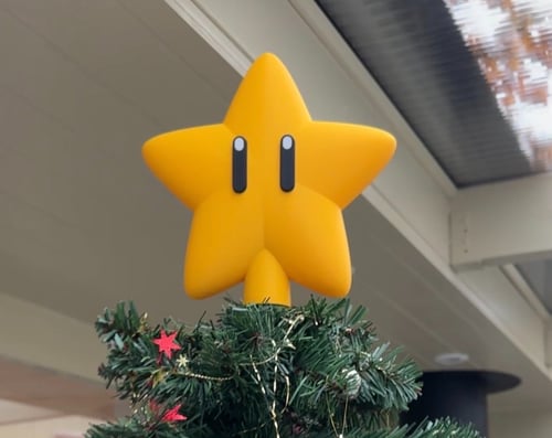 Julestjerne (Super Star - Mario tema) (2)