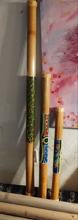 Regnstokke 80 cm  ( eller reinsticks) er på lager igen! billede 3
