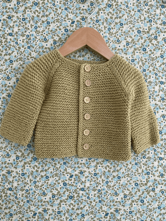 Printet opskrift: Markus’ retrilletrøje med variationer (baby) billede 4