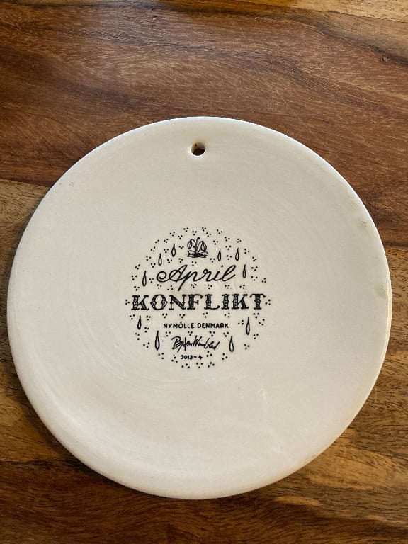 Bjørn Wiinblad - April/“Konflikt” - Sort billede 3