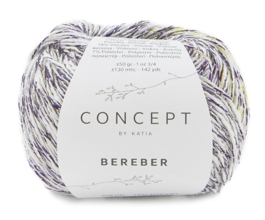 Garn: Bereber flamé og multicolor (4)